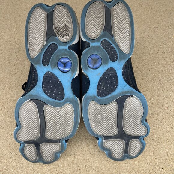 USED sz 12 Air Jordan XIII 13 "Obsidian" Basketball Shoe Retro 414571 144 - Picture 10 of 10